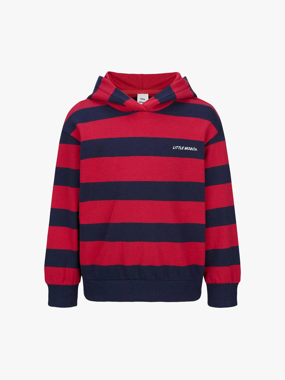 littlemoco专柜正品童装25年冬装新款男女童连帽卫衣KBE4SWS007