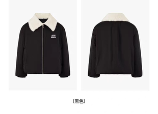 little moco童装26春新款男女童毛领棉服外套KBF1QJK015