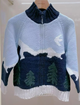 F1EAF4438 mini peace太平鸟童装2025冬新品男女童休闲针织衫 799