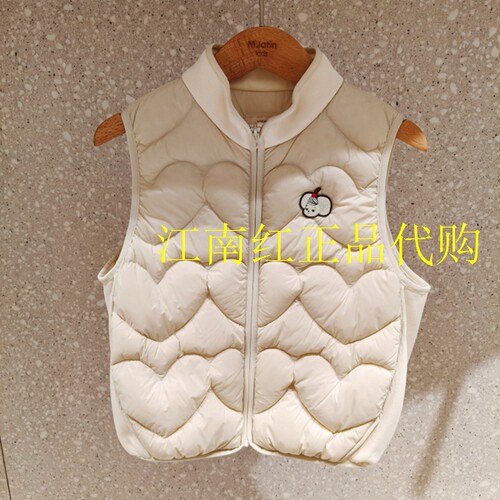 Mlatin马拉丁童装2026年冬款女童上衣外套马甲羽绒服126914501Y