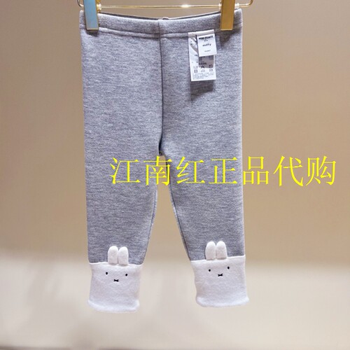 F4GDG4199太平鸟童装mini peace 2026冬款女幼童可爱加绒打底裤