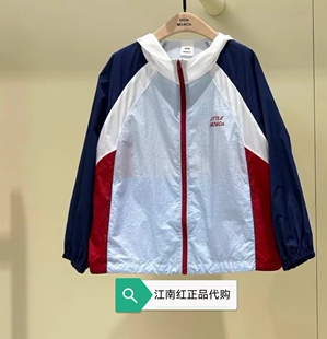 little moco童装2026夏新款男女休闲时尚防晒夹克外套 KBF2JKT019