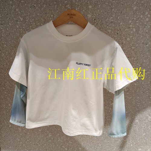 Mlatin马拉丁童装2026年夏款男童上衣休闲印花T恤短袖116416013Y