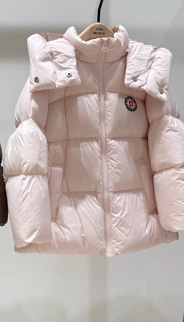 little moco专柜正品25年冬款男女童保暖羽绒衣外套KBE4EINT13