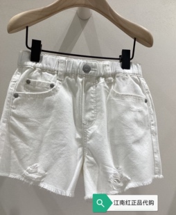 littlemoco专柜正品2026夏装新品男女童牛仔短裤KBF2SOT026