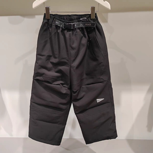 F1GKF4426太平鸟童装mini peace 2025冬季新款男童时尚保暖羽绒裤