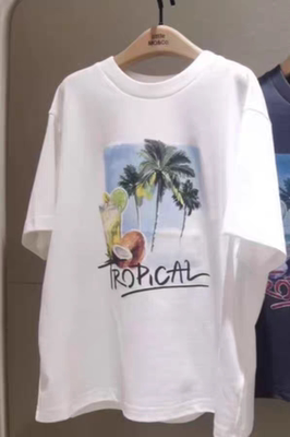 little moco童装25夏季薄款男女童半袖凉感运动短袖T恤KBE2TEE039