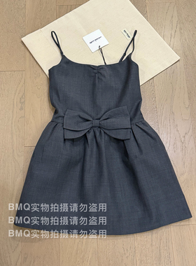 BMQ 玳购级 高阶版】24春夏发财宅女蝴蝶结吊带裙SHUSHUTON连衣裙