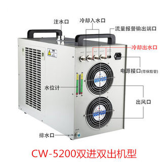 CW5200冷水机压缩机制冷激光机点焊机水冷