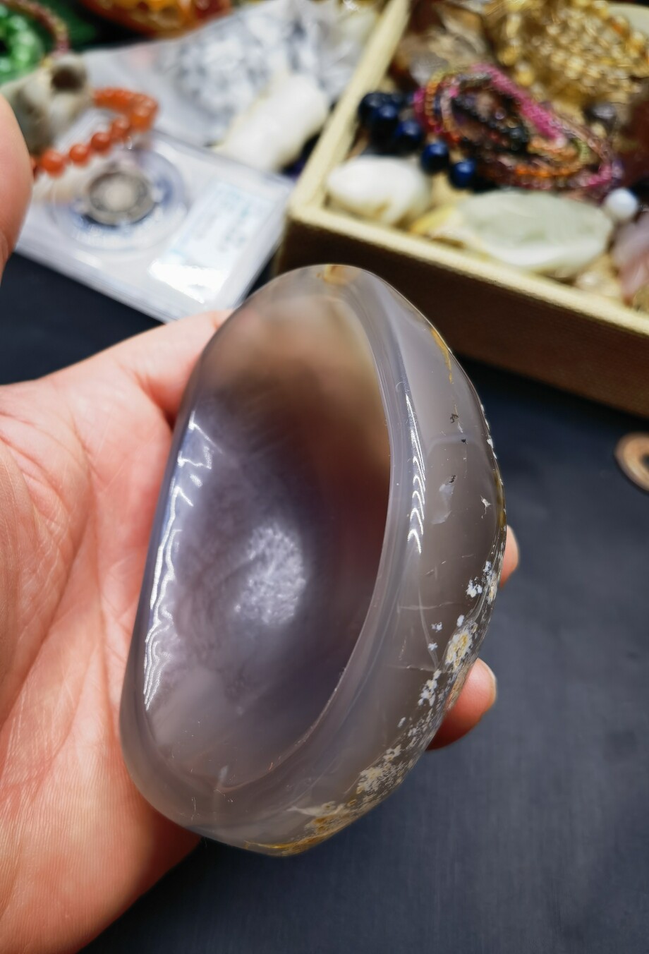 玛瑙原石雕刻碗/盘/碟