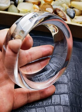 土豪款玻璃体水晶手镯圈口58.3一一59.8