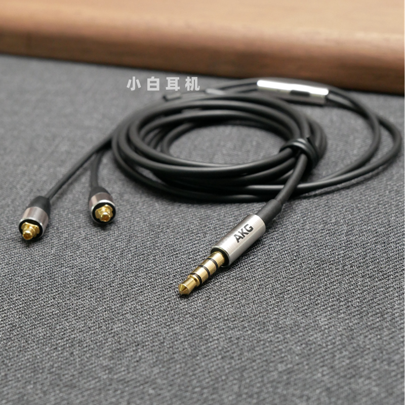 MMCX耳机线材 大牌DIY改装 3.5mm带麦线控