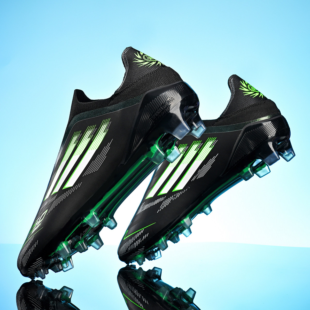 猎鹰无鞋带足球鞋男女F50成人儿童学生碎钉专业AG长钉草地训练鞋