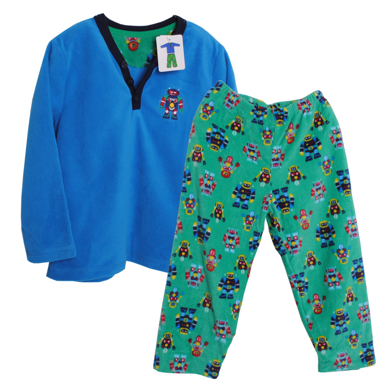 英国摇粒绒儿童睡衣家居服