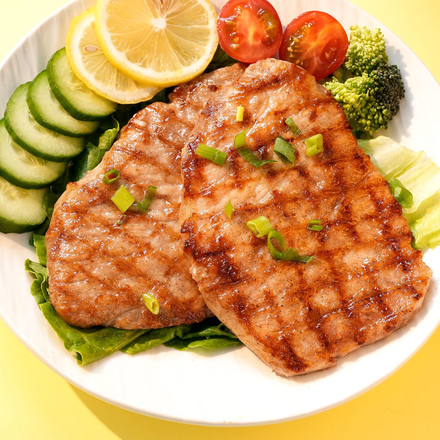 永旺达黑椒猪排原切炸猪扒半成品低脂轻食大排肉早餐空气炸锅食材