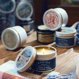 ETHICS国家公园系列精油助香薰蜡烛净卧室内睡眠化香氛 清库