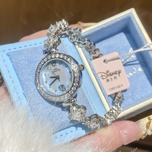 轻奢小众高级感石英表时尚 百搭送女友生日礼物 手表女款 迪士尼正品