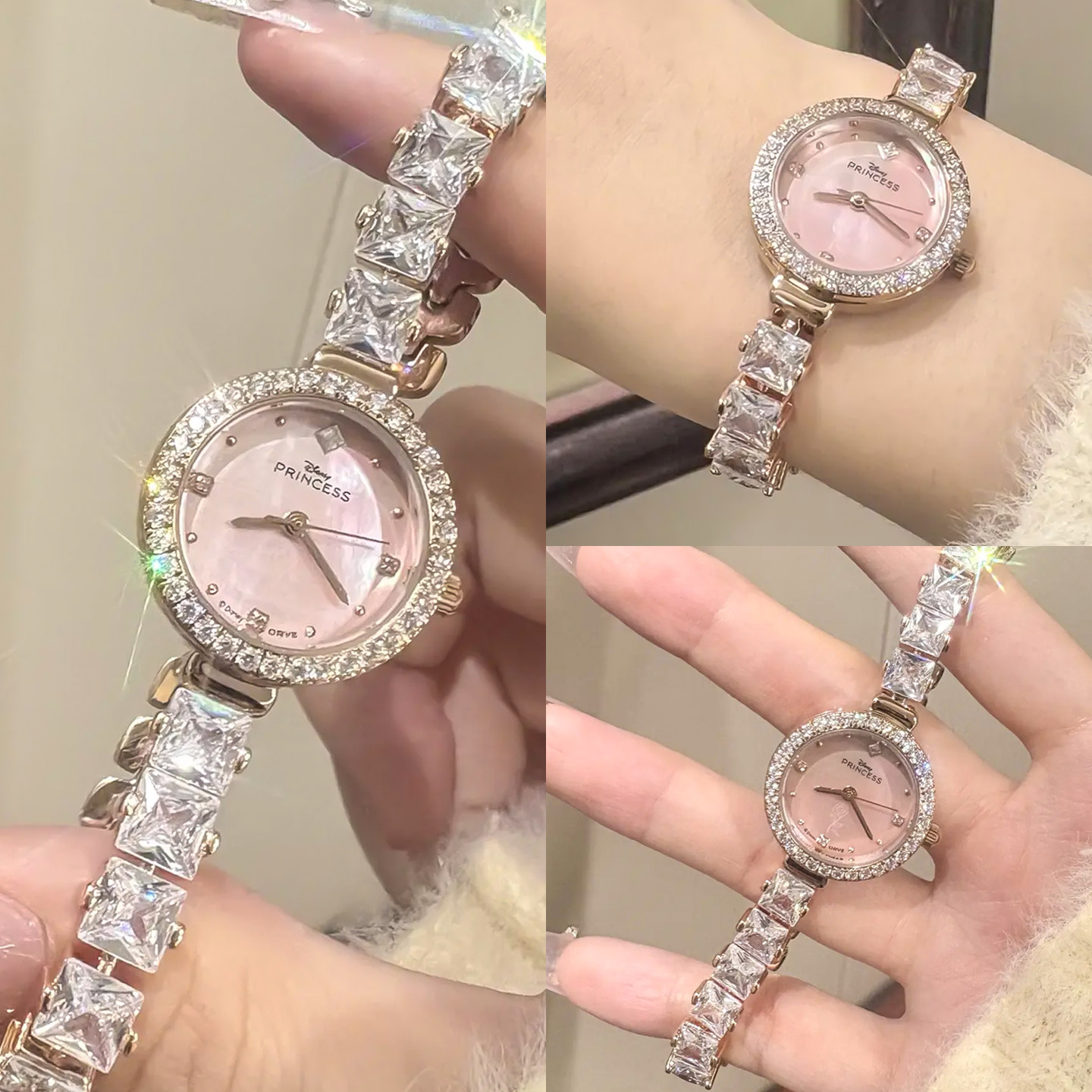 迪士尼生日礼物女生手表女款送女朋友实用的轻奢小众高级38妇女士