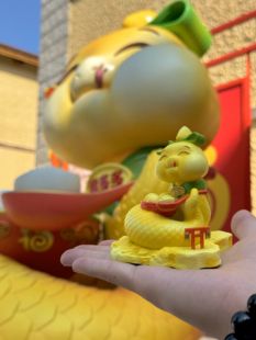 泉州蛇年伴手礼文创礼品七彩刺桐蛇原型纪念品摆件收藏全彩款泉泉