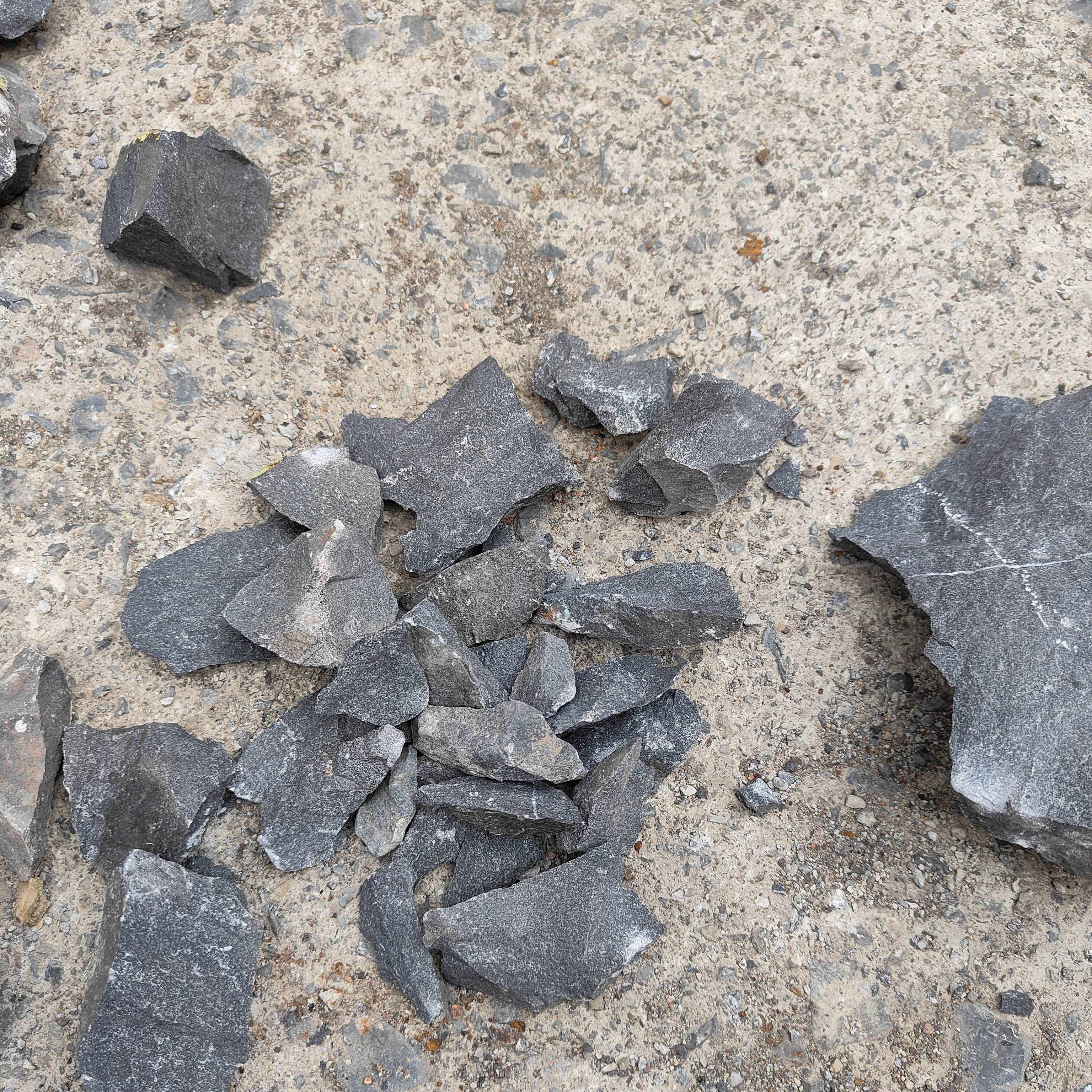 青石原石小块产自太行山纯度高