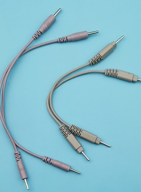 理疗转接线三孔转换头插针电极片全日康J18A1/A2电极线电疗仪配件