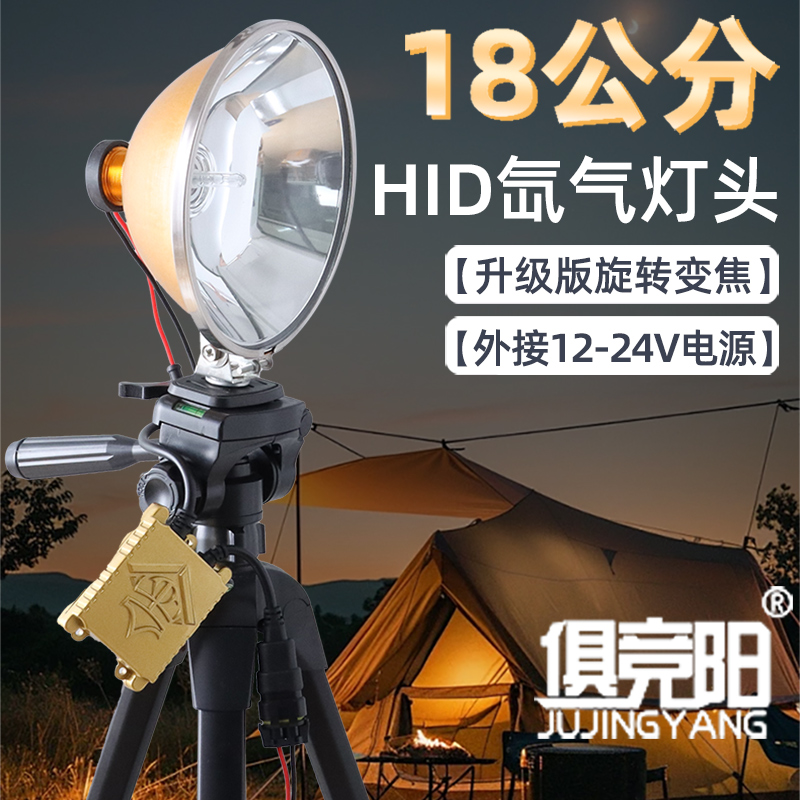 18公分变焦220W强光HID灯头