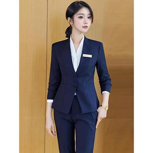 采购产品高端职业套装，女性珠宝商店，美容师，酒店经理，前台接