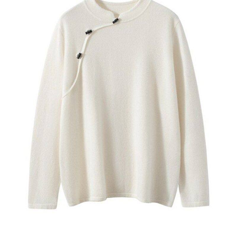 2025秋冬新款羊绒衫女纯山羊绒