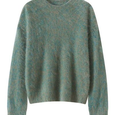 温柔风女加厚金豆豆拉绒纯山羊绒