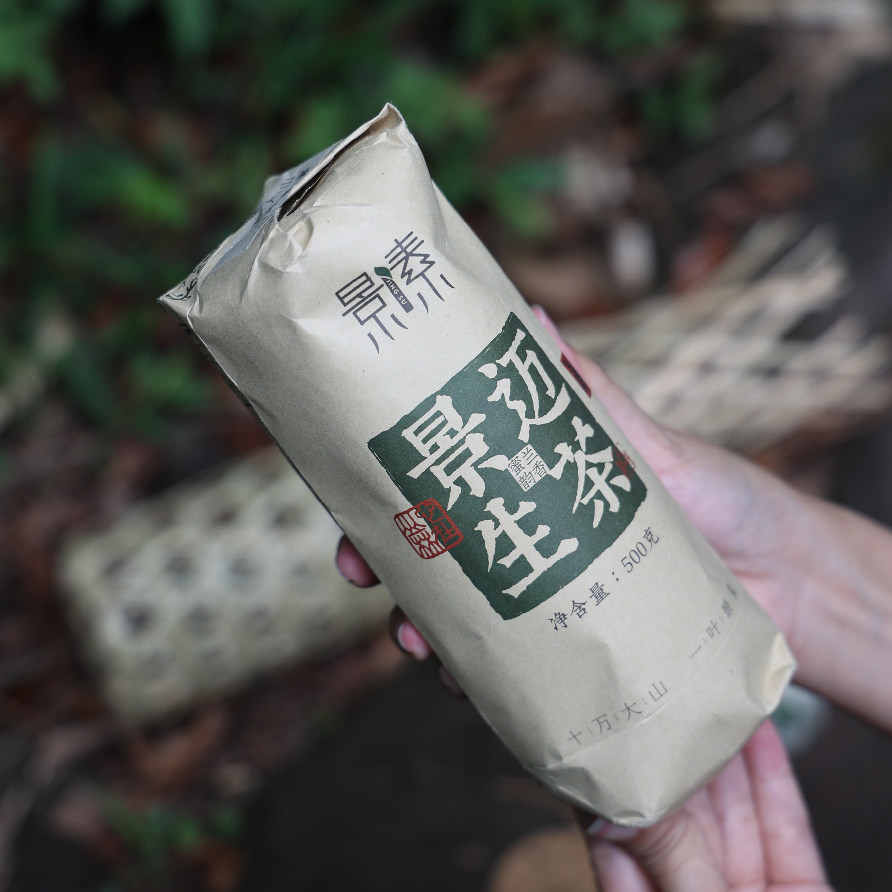 景素景迈沱茶普洱生茶2025头春头采绵柔回甘花香婉约100gx5沱竹编
