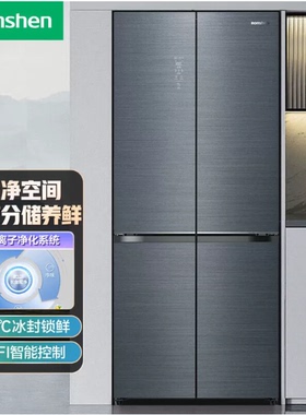 Ronshen/容声 BCD-503WVS1FPCA十字超薄嵌入变频无霜除菌净化冰箱