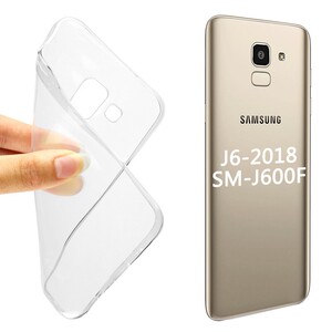 适用三星J6 2018手机壳Galaxy SM-J600F透明软壳J600G保护壳手机套防摔外壳软硅胶套超薄欧美时尚简约清水套