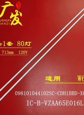 适用微鲸W65L灯条IC-B-VZAA65E016L IC-B-VZAA65E016R电视机背光