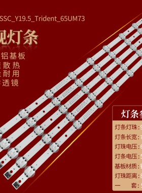 适用LG 65UM7300PUA电视灯条SSC_Y19_Trident_65UM73_rev00_18092