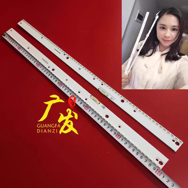 适用三星UE55KU6502U灯条V6ER_550SMA-LED66_R2 V6ER_550SMB背光