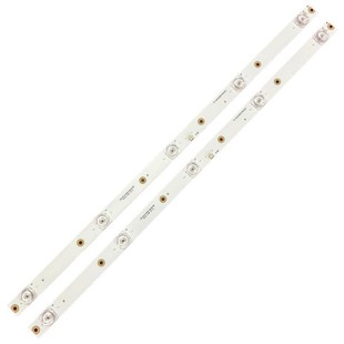 适用32寸组装机灯条JJ-0656-D32030501BM-S背光灯2条5灯凹6V代用