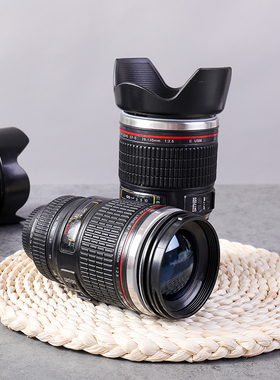 仿真镜头保温杯个性潮流单反镜头水杯不锈钢内胆简约创意奇特杯子