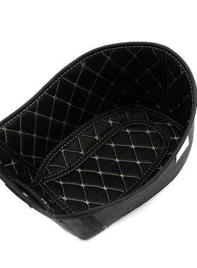 适用本田click150 click125摩托车改装坐桶垫内衬PU皮座桶包围垫