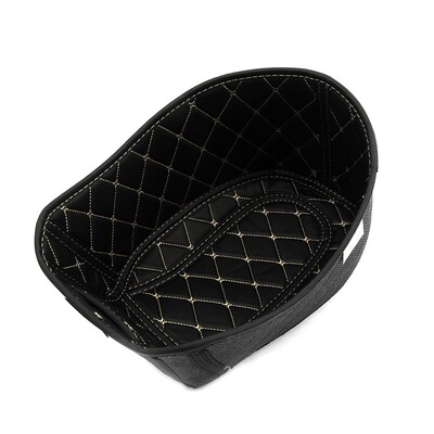 适用本田click150 click125摩托车改装坐桶垫内衬PU皮座桶包围垫