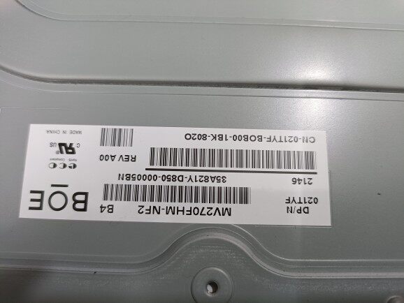 惠科蚂蚁电竞165HZ刷M270HCA-L6B/戴尔G2722hsMV270FHM-NF2