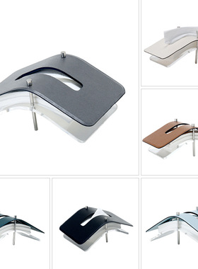 简约现代风洽谈桌创意皮革纸巾盒餐桌抽纸巾盒客厅装饰实用摆件