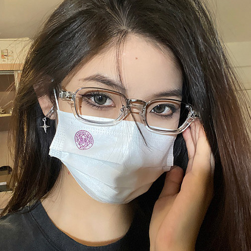 男女同款小众复古禁裕系小框
