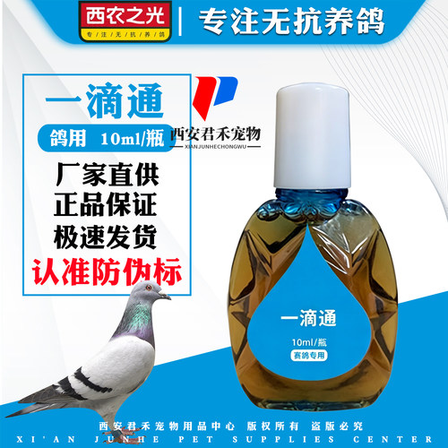 西农之光鸽鹦鹉一滴通眼药