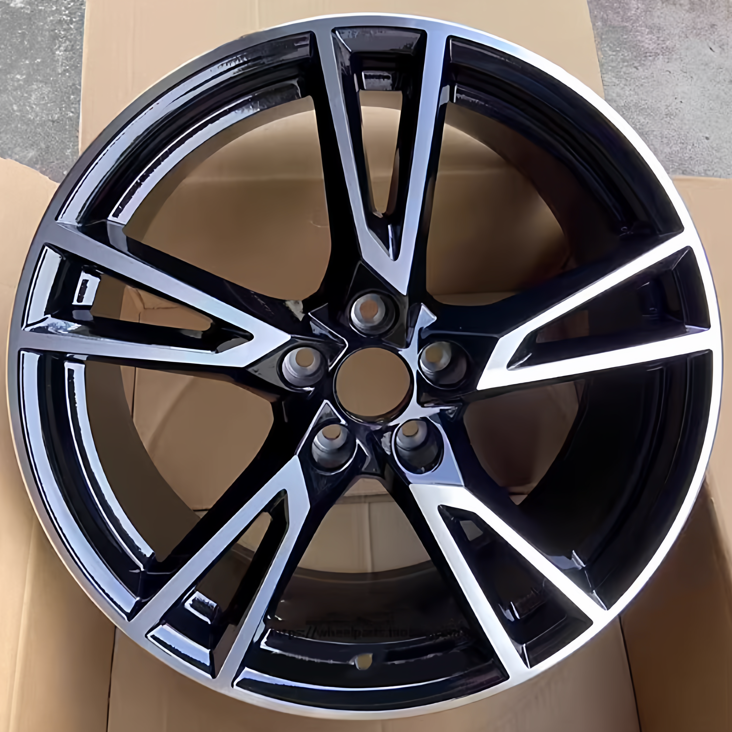 适用于19寸奥迪Q5L轮毂原装替换款奥迪A4A6L改装轮毂铝合金车轮圈