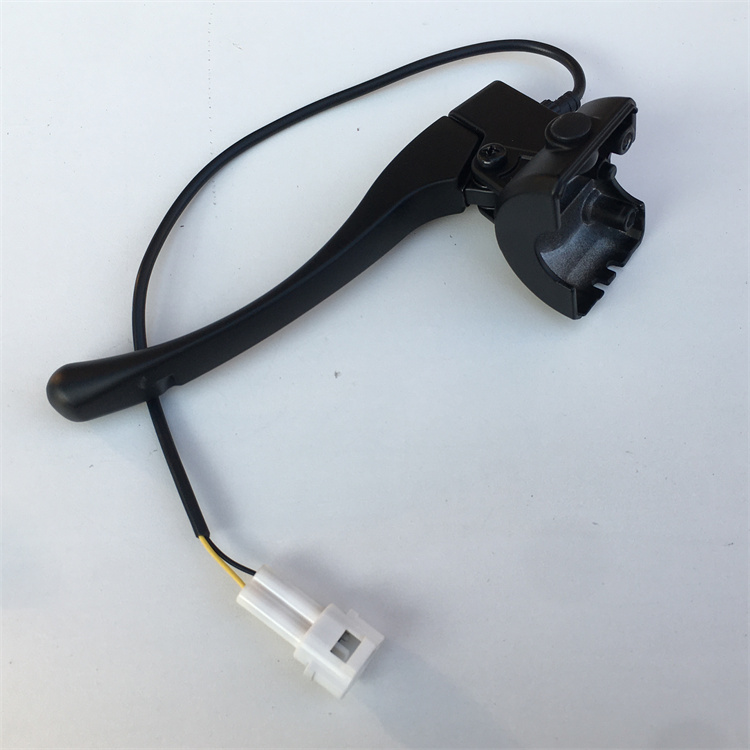 适用五羊本田电动车Dax e腊肠犬左手把镜座手柄支架开关总成喇叭