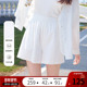 女休闲裤 2025年夏季 新款 betu百图白色镂空钩花短裤 小个子直筒裤
