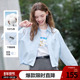 衬衫 短外套女2025年夏季 新款 betu百图抽绳显瘦薄款 时尚 百搭夹克