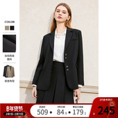 betu百图女2026年春装 外套上衣 西装 新款 通勤气质休闲小个子时尚