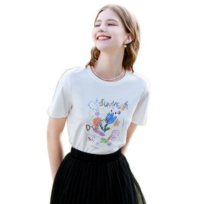 百图涂鸦童趣短袖Betu