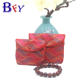 刺绣红色福袋锦囊按扣拉链袋收纳绒布袋首饰袋公司年会礼品小袋子